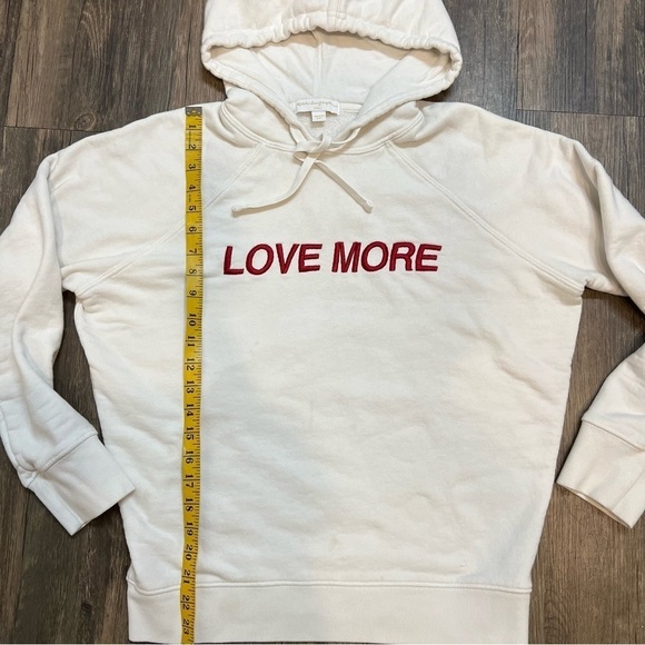 Spiritual Gangster Love More Classic Raglan Pullover Hoodie Sweatshirt White S - Picture 11 of 13